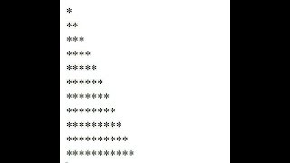 Print Star Triangle Pattern in PHP