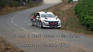 [Onboard] José Calvar - Eva Costas | Peugeot 208 Rally4 | TC3 A Peroxa | Rallye de Ourense 2020