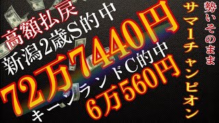 72万円の高額的中！！【反腰の読み上げ競馬予想】8/31 サマーチャンピオンJⅢ　佐賀11 R　　3連単　フォーメーション