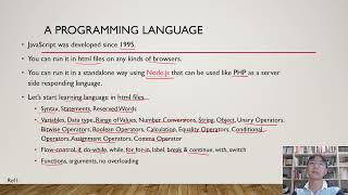 Lec59 計算機概論(一) Week09 A Programming Language, The Programming Environment