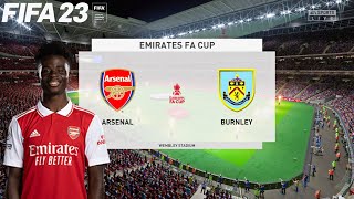 FIFA 23 | Arsenal vs Burnley - The Emirates FA Cup - PS5 Gameplay