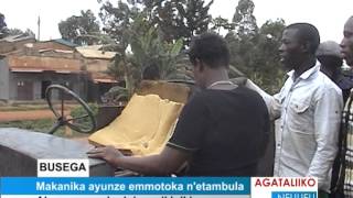 Makanika ayunze emmotoka n’etambula