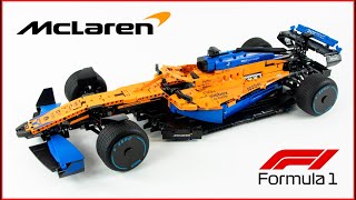 LEGO TECHNIC 421141 McLaren Formula 1 Race Car Speed Build - Brick Builder