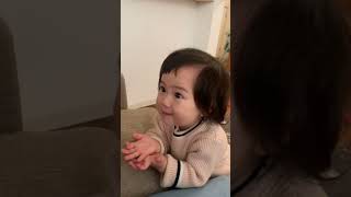 ちょーだい（生後15ヶ月•Japanese baby）give me #赤ちゃん #baby #可愛い #cute