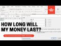 How Long Will Your Money Last? | Top Personal Finance Formulas In Excel