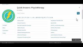 Access Physiotherapy Tour