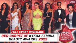 Katrina, Janhvi, Kriti, Rashmika, Kiara & Others at Nykaa Femina Beauty Awards 2022 | Full Event
