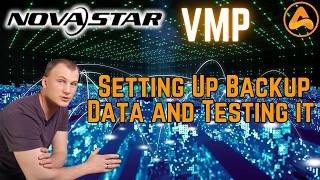 How to Set Up Backup Data and Test it in NovaStar VMP