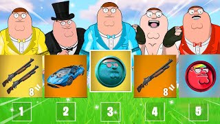 The *RANDOM* PETER GRIFFIN Challenge in Fortnite