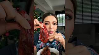 ลองกินกุ้งแดงสเปน 🦐 ครั้งแรก มันปรือ..ปรือ 😜 #กุ้งแดงสเปน #food #carabineros