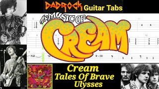 Tales Of Brave Ulysses - Cream - Guitar + Bass TABS Lesson