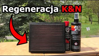 Regeneracja i czyszczenie filtra K\u0026N TEST