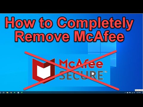 How to Remove McAfee – Windows 10