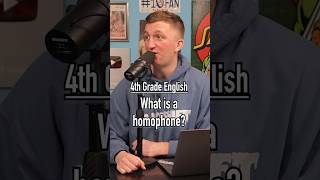WHAT IS A HOMOPHONE?! Are You Smarter Than A 5th Grader? #shorts #school #quiz #trivia #questions