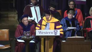 Western University Spring Convocation, June 16, 2017 - Adel Sedra