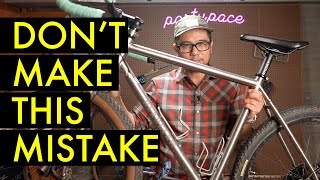 Size UP or DOWN?  What To Do If You're in BETWEEN Bike Sizes