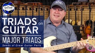 Triads on Guitar: Major Triads