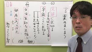 オンライン授業　中学国語1年生（文節と単語わけ）