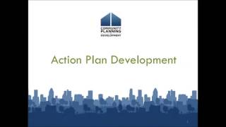 CDBG-DR Training: Action Plan Development