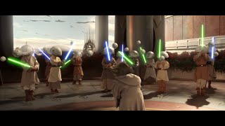 Star Wars Episode II - Attack of the Clones - Yoda and the Younglings - 4K ULTRA HD.