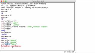 Learn Python Multiple Assignment