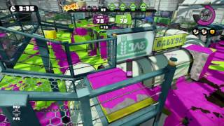 スプラトゥーン 2016-06-29#13 スプラチャージャーワカメ ガチエリア モズク農園 Lose 1k4d A+14→A+6