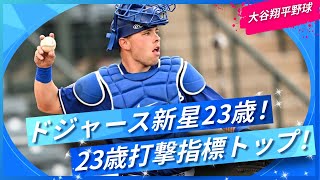 ドジャースの23歳有望株ラッシングが打撃指標トップ！米メディアも絶賛する“次世代スター”の実力とは？!