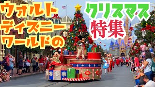 【アメリカディズニー】ウォルトディズニーワールドのクリスマス特集！パレードグッズも盛りだくさん！！/Walt Disney World Christmas