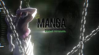 After Effects | Basic Manga Zooms like me | Tutorial