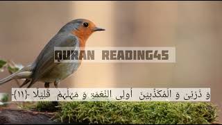 Surah Muzammil Full II By qari Abdul wahab With Arabic Text (HD)