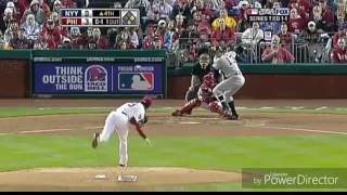 Cole Hamels Postseason Carrer highlights