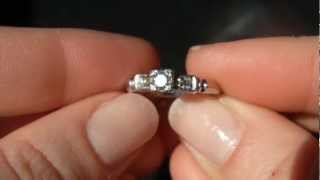 sohojewelers.com Vintage Art Deco Diamonds Platinum Ring Fashion or Engagement Estate Antique