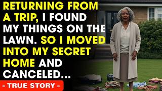 Returning From A Trip, I Found My Things On The Lawn. So I Moved Into My Secret Home And Canceled...