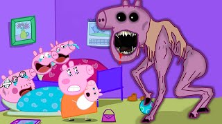 No Way...! Zombies Appear Attacked Peppa Pig House During At Night | Peppa Pig Funny Animation