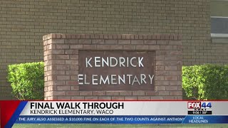 Kendrick Elementary School Final Walk Through