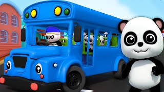 Wheels on the Bus Song + More Educational Kids Nursery Rhymes