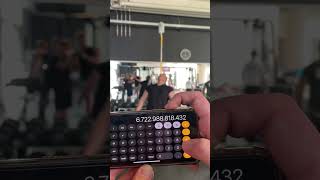 Multitasking extrem #crazy #motivation #brain  #gym #calculator