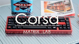 Better structure! , Matrix Lab - Corsa build and typing sound