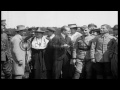 german world war 1 ace ernst udet gives passengers rides in a german fokker d.v...hd stock footage