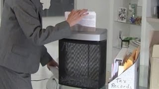 Hoard or shred? Organizing financial records