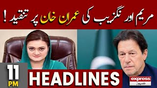 Maryam Aurangzeb criticize Imran Khan | Headlines 11 PM | 4 February 2023