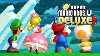 New Super Mario Bros. U Deluxe - Full Game 100% Walkthrough