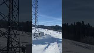 The largest ski station in Poland Rusin-Ski panorama