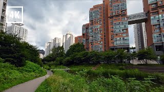 [4K] Take a walk around the Gupabalcheon Stream in Eunpyeong New Town