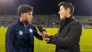 ¡ENTREVISTA EXCLUSIVA con AMAURY MORALES tras el FINAL del CRUZ AZUL vs ATLAS! ⚽🇲🇽🚂