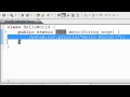 Java First Program - Hello World