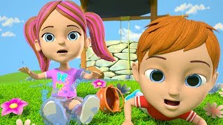 Jack and Jill | Kindergarten Nursery Rhymes for Kids | Cartoon Song by Little Treehouse