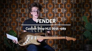 Fender Custom Shop HLE Strat 1989 played by Maarten Dispa | Demo @ The Fellowship of Acoustics