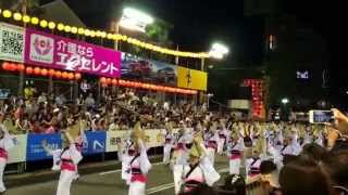 2014.8.12 阿波踊り 紺屋町演舞場 悠久連