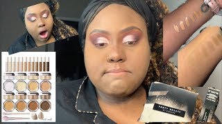 FENTY BEAUTY|Pro Filter Instant Retouch Concealer & Setting Powder|Demo+Review|W